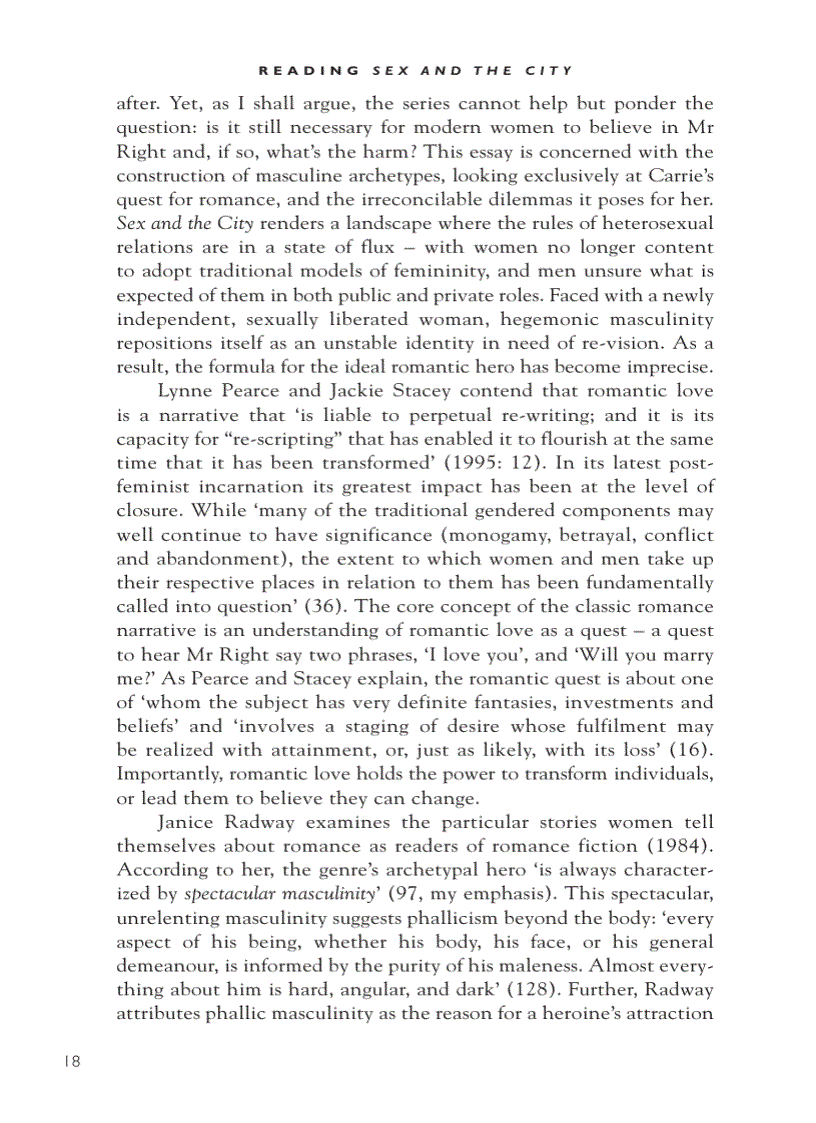 image for page Reading Sex and the City Reading Contemporary Television