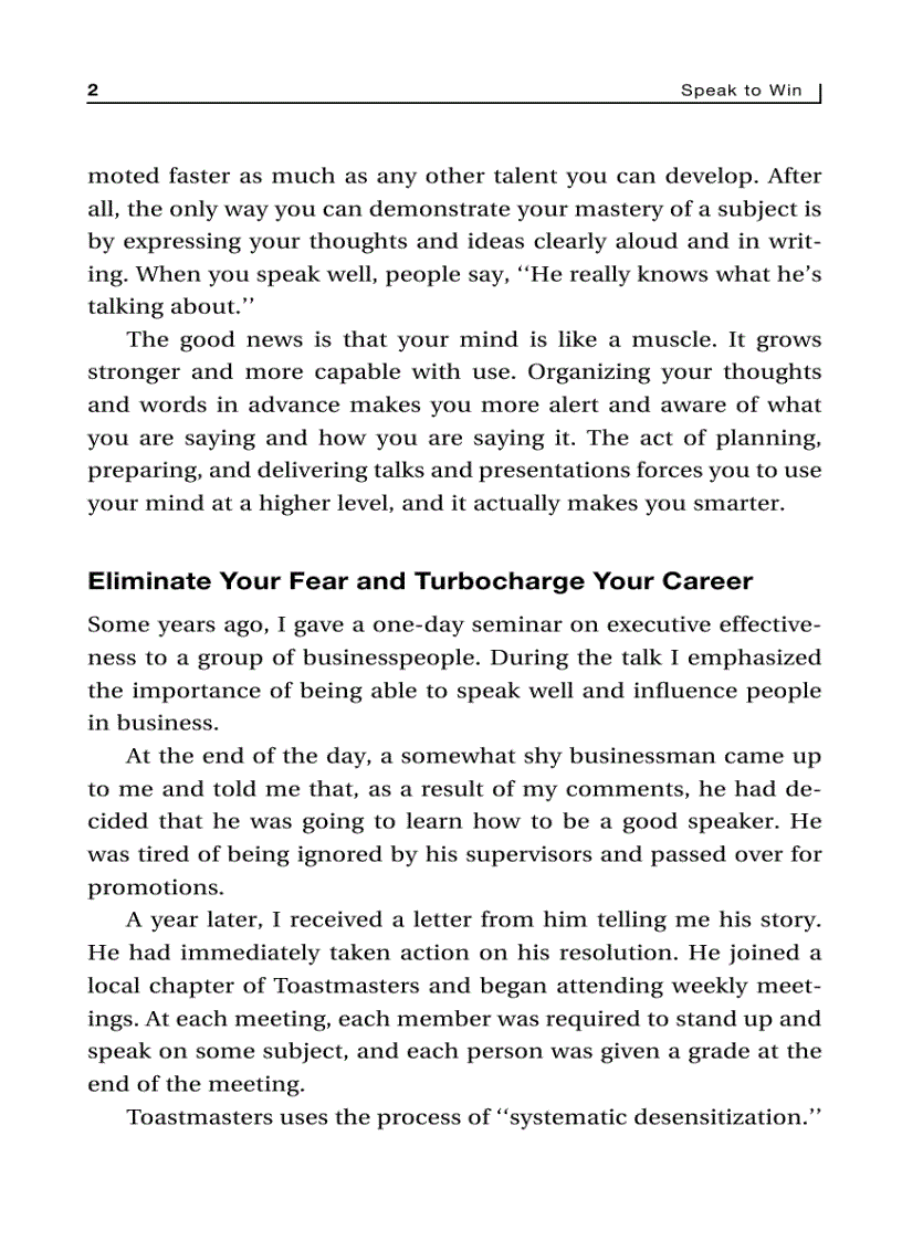 image for page Speak to Win How to Present with Power in Any Situation