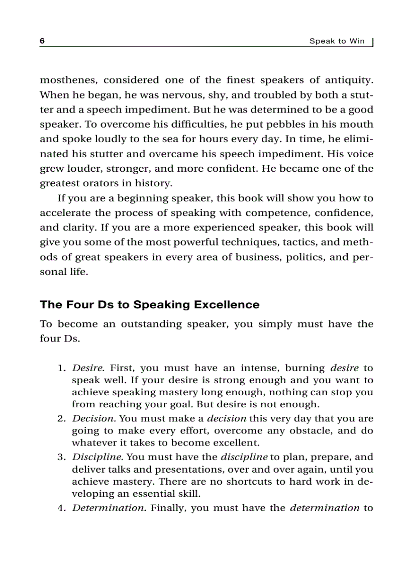 image for page Speak to Win How to Present with Power in Any Situation