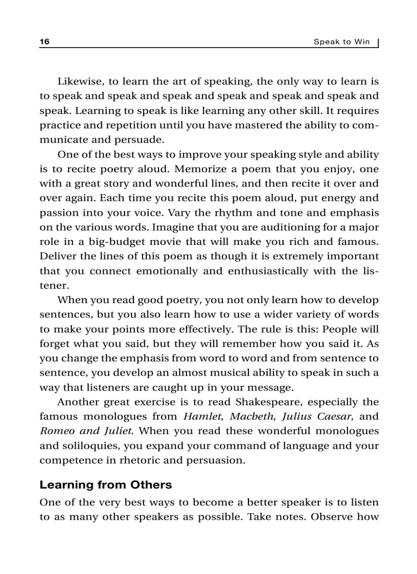 image for page Speak to Win How to Present with Power in Any Situation