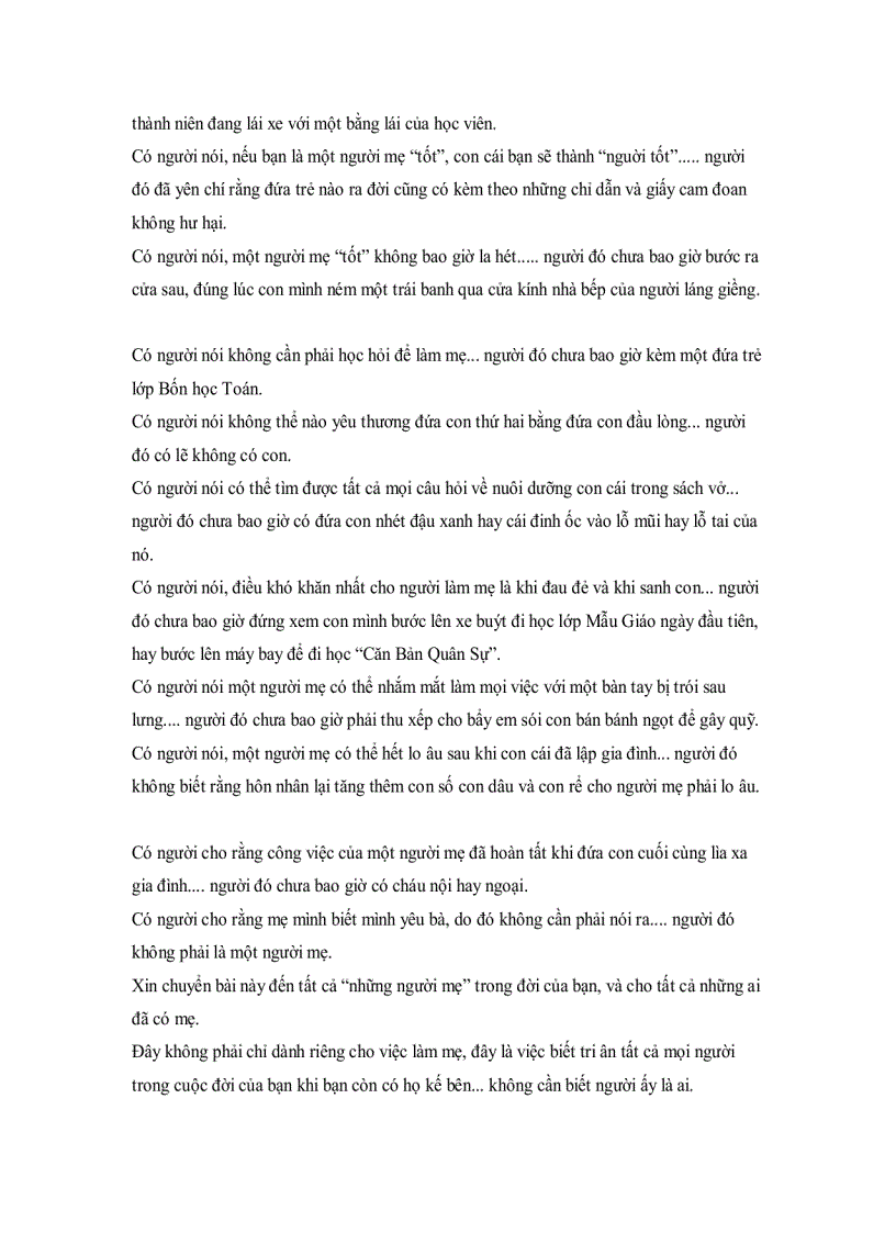 image for page Suy Tư Trong Ngày Hiền Mẫu