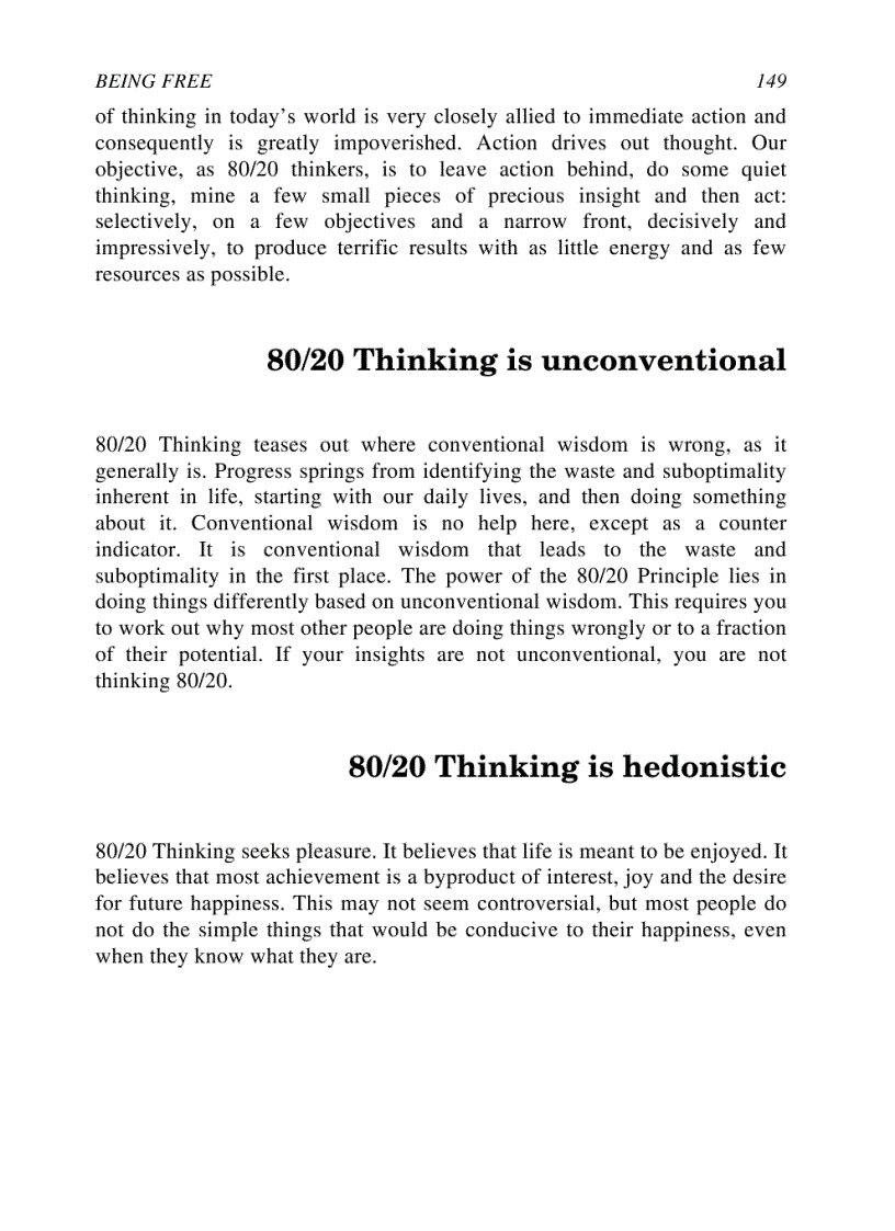 image for page The 80 20 Principle The Secret to Success by Achieving More with Less