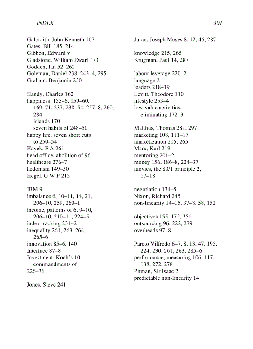 image for page The 80 20 Principle The Secret to Success by Achieving More with Less