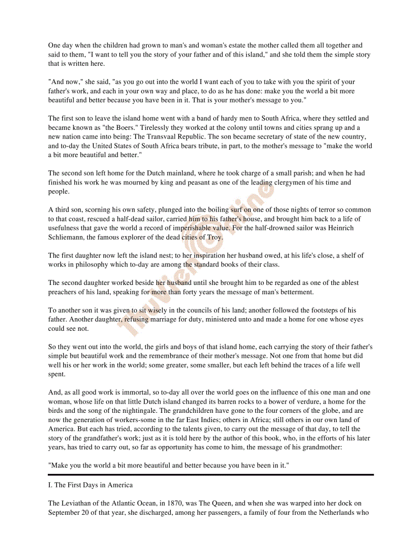 image for page The Americanization of Edward Bok Edward Bok trở thành người Mỹ