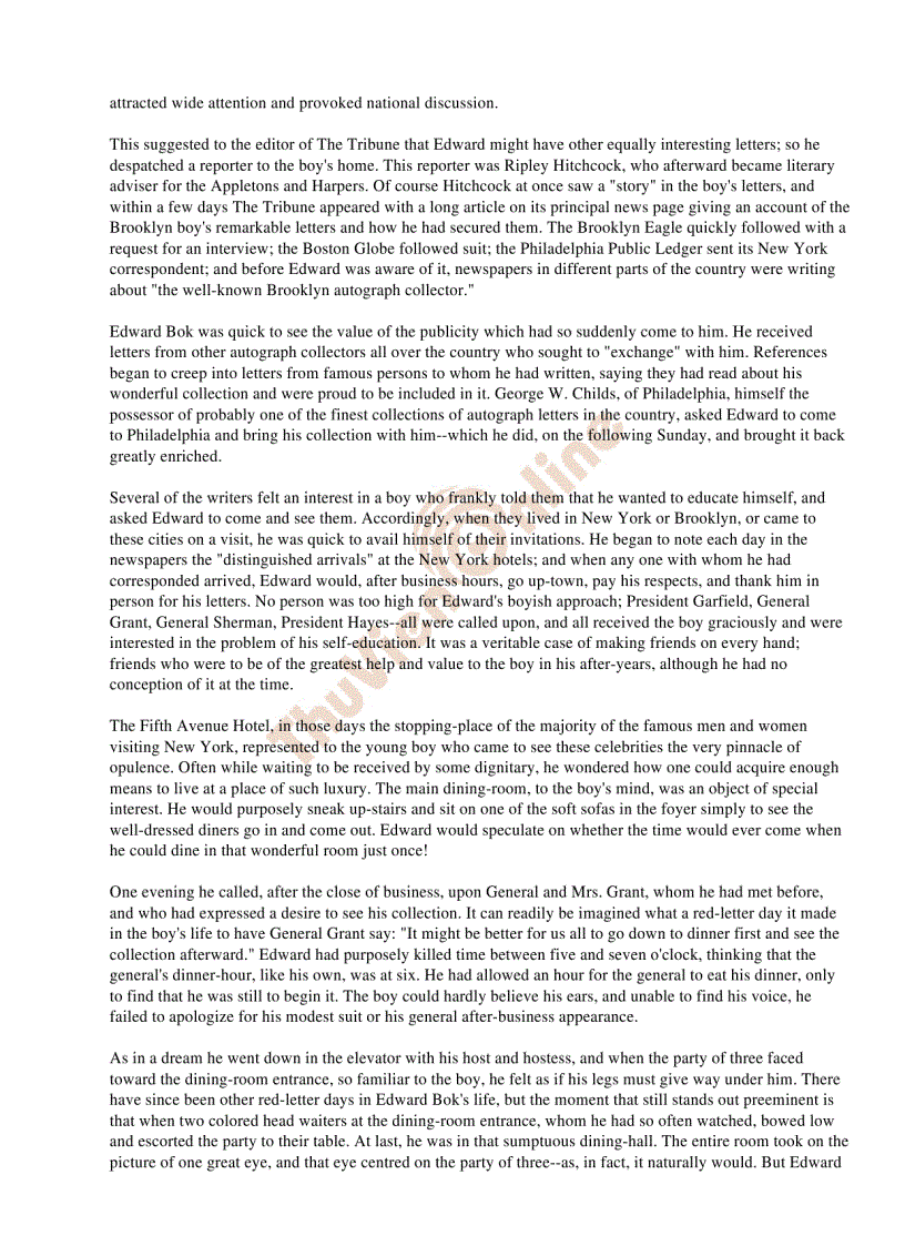 image for page The Americanization of Edward Bok Edward Bok trở thành người Mỹ