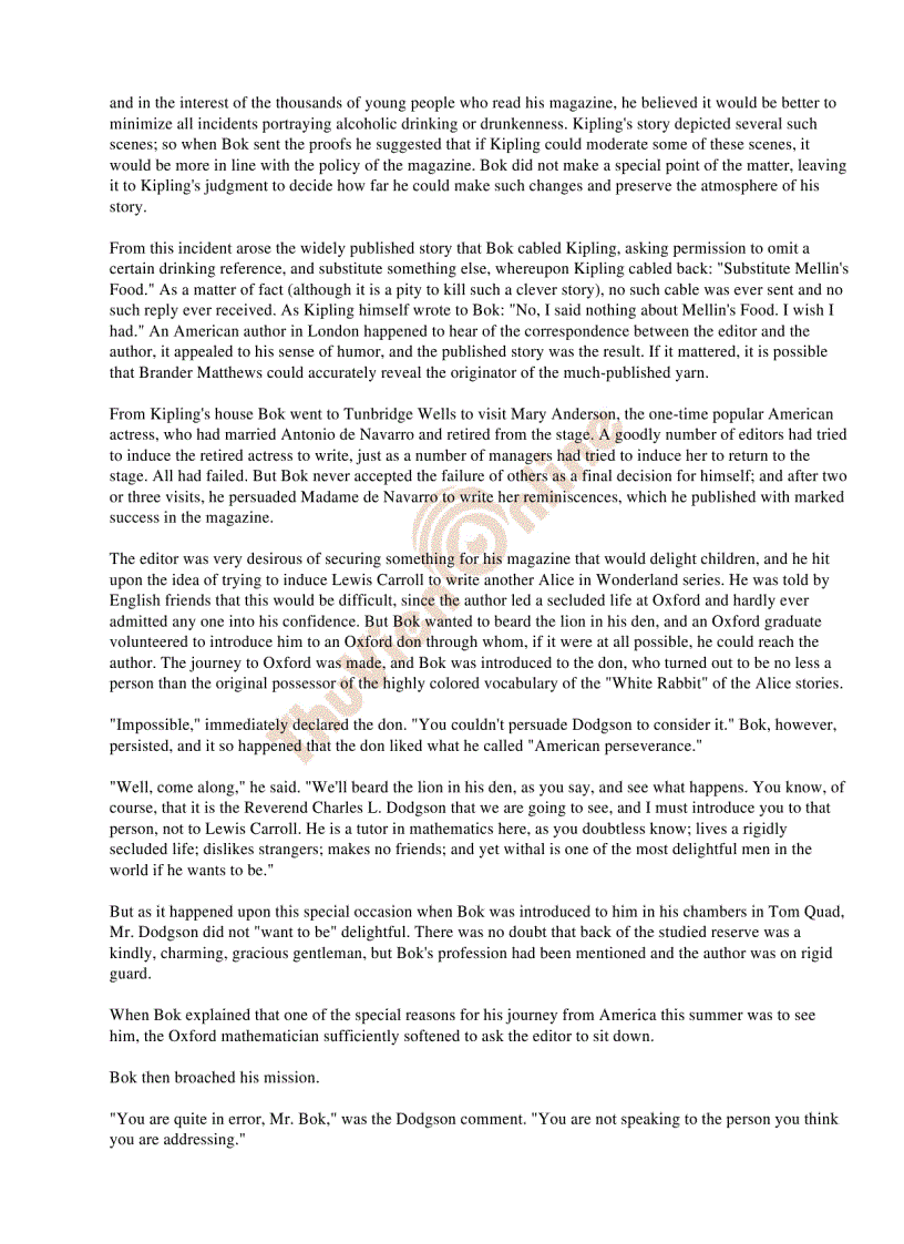 image for page The Americanization of Edward Bok Edward Bok trở thành người Mỹ