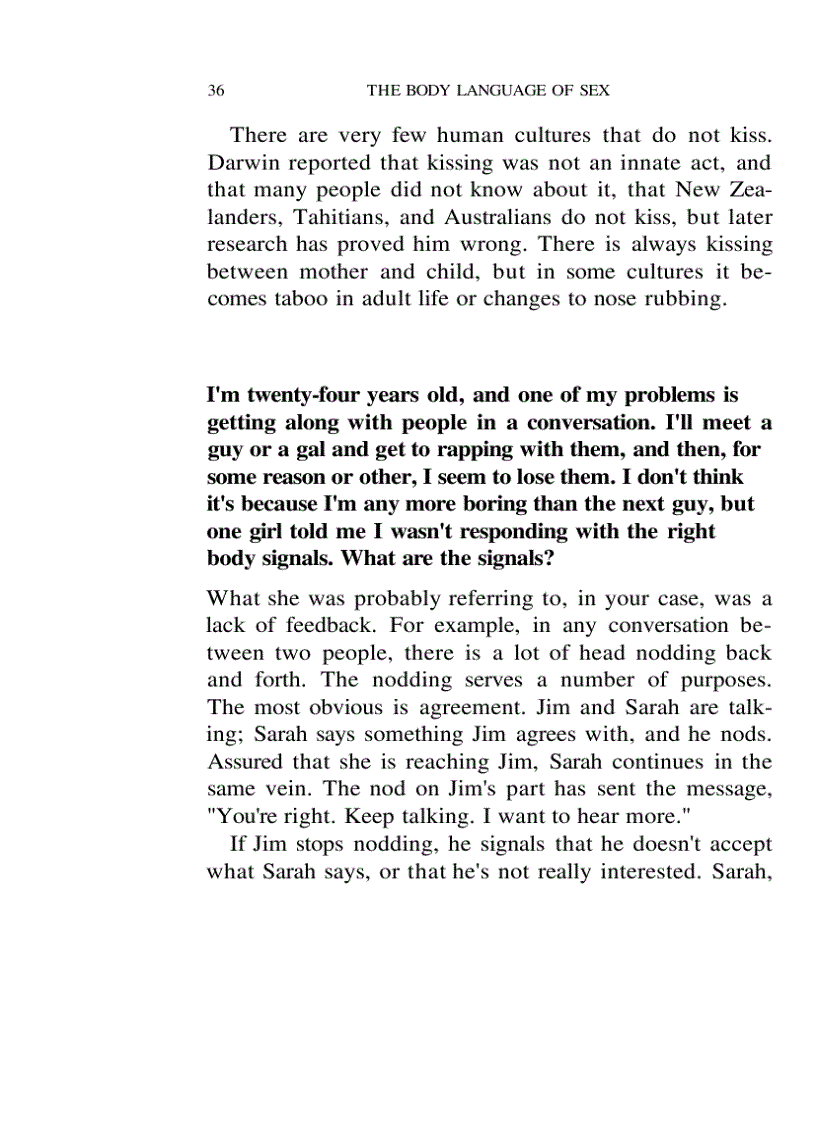 image for page The Body Language of Sex Power Aggression How to Recognize It and How to Use It