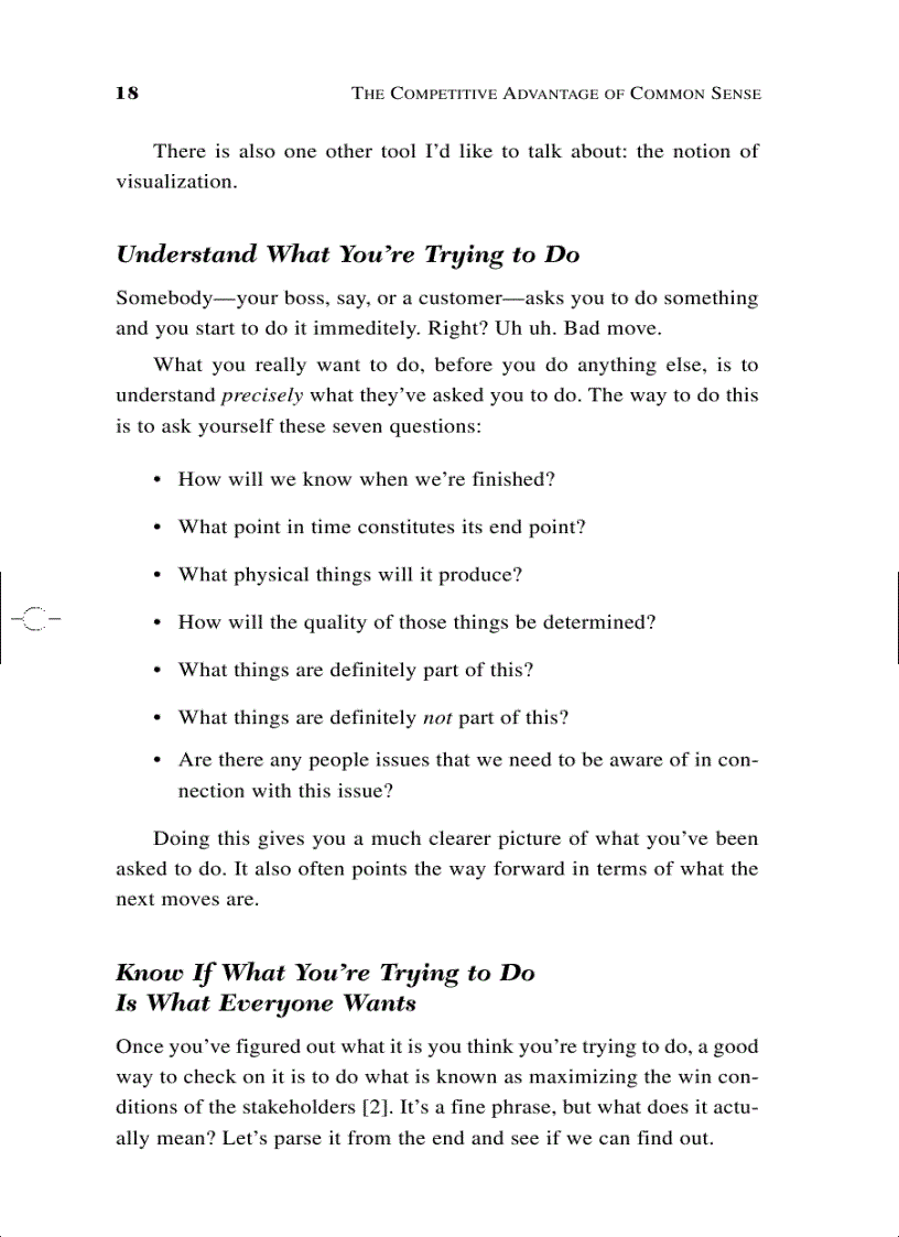 image for page The Competitive Advantage of Common Sense Using the Power You Already Have