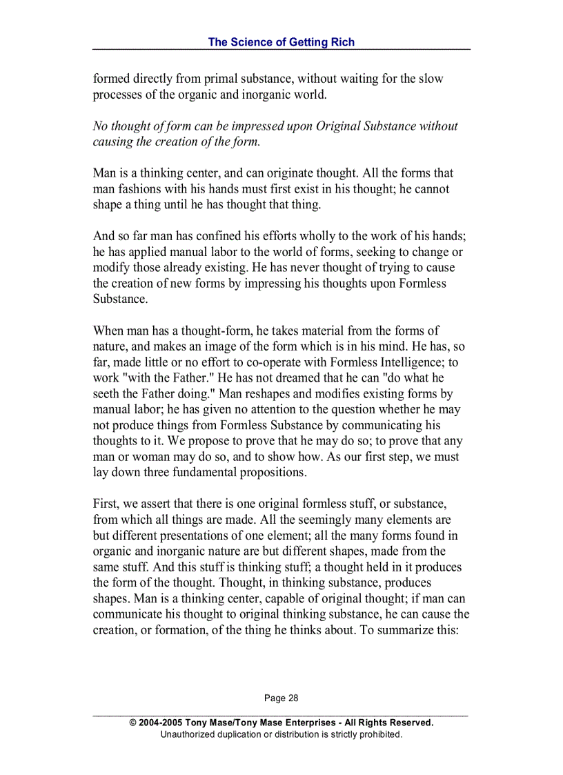 image for page The Science of Getting Rich