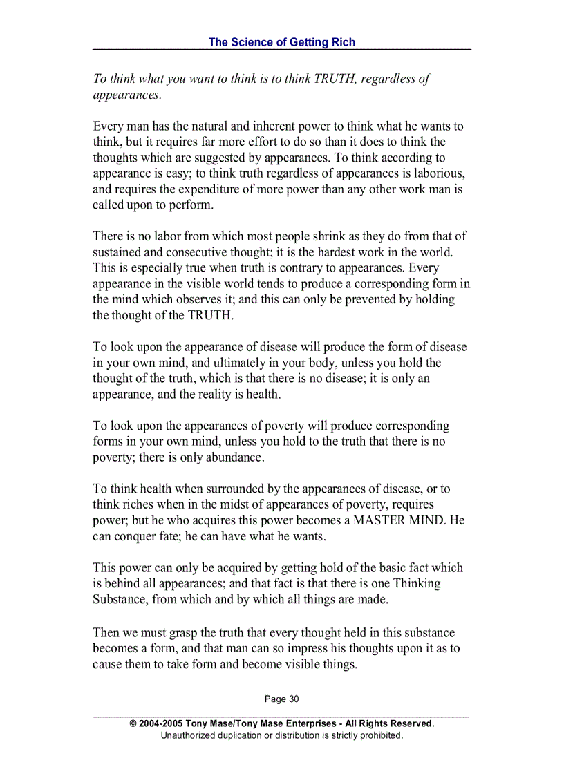 image for page The Science of Getting Rich