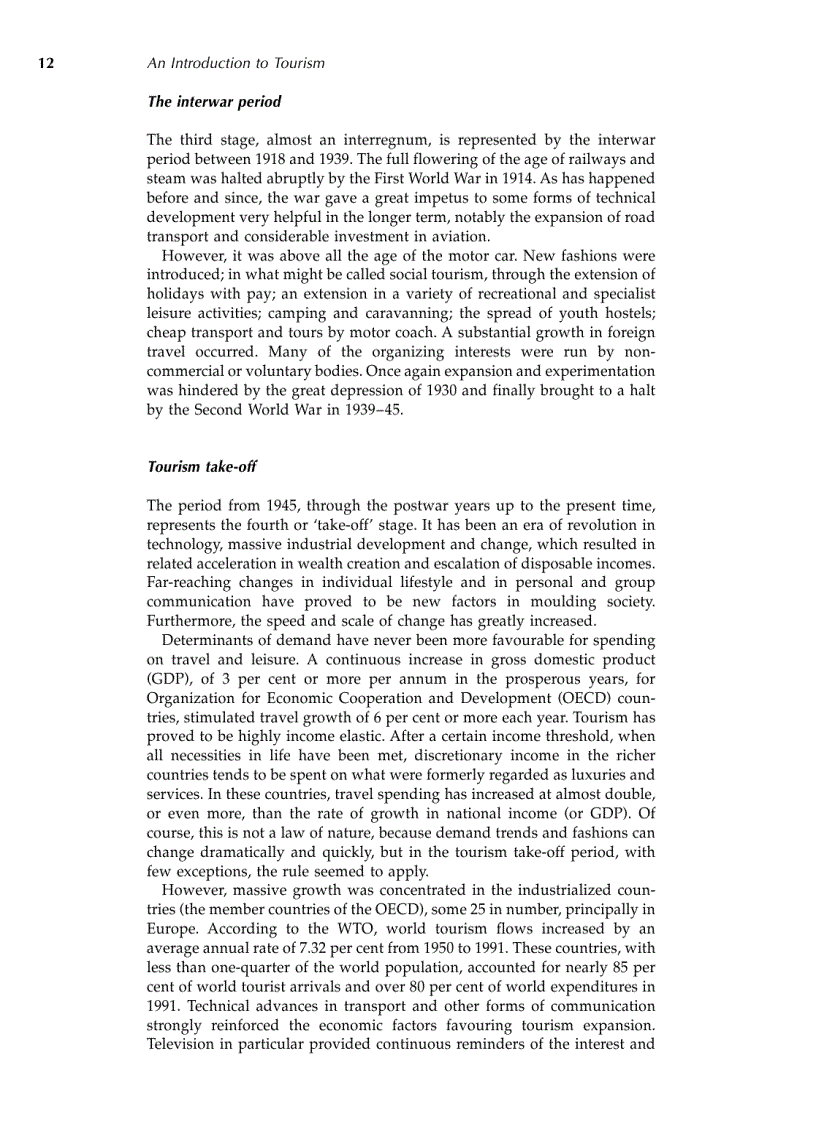 image for page An Introduction to Tourism