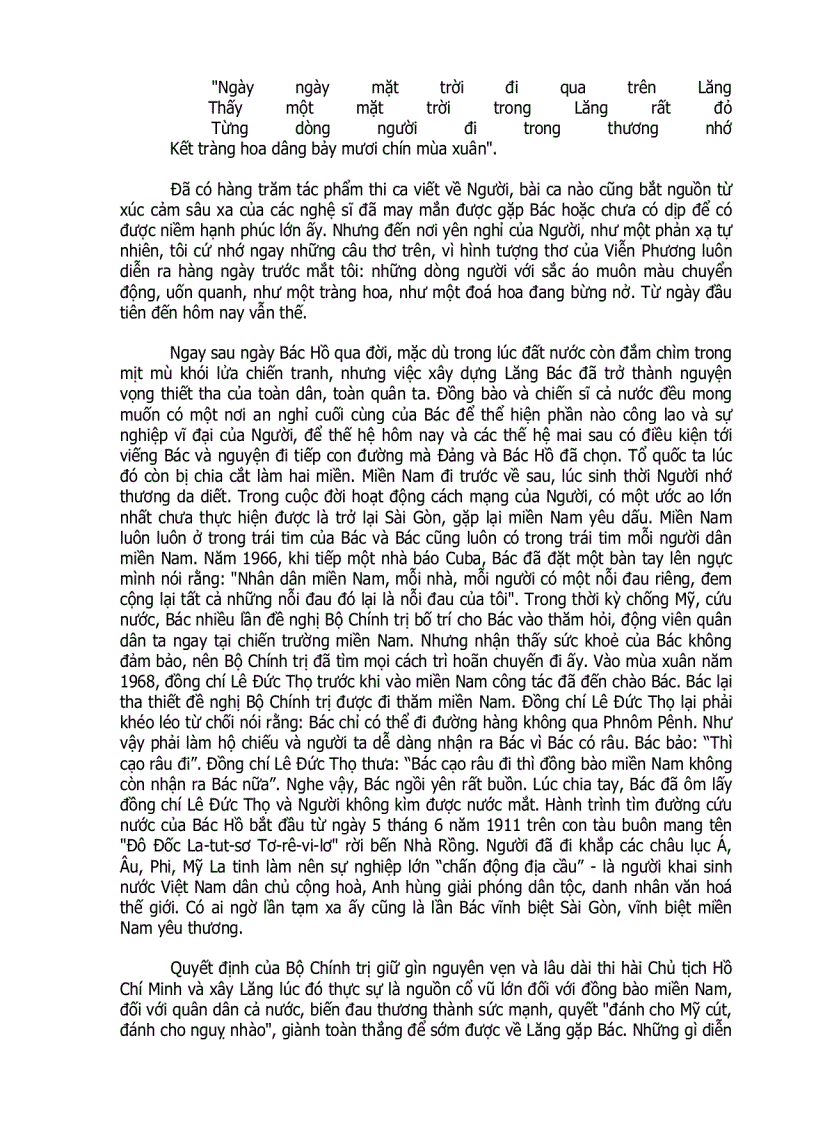 image for page Bên Lăng Bác Hồ