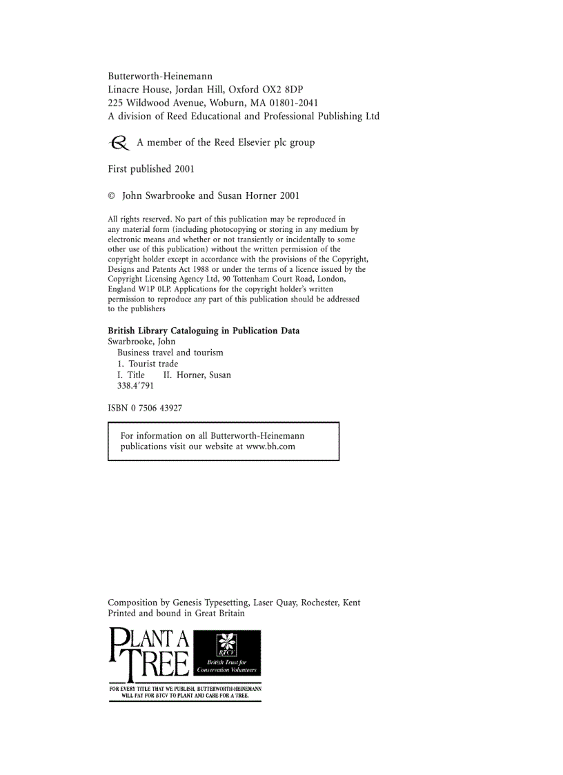 image for page Business Travel and Tourism