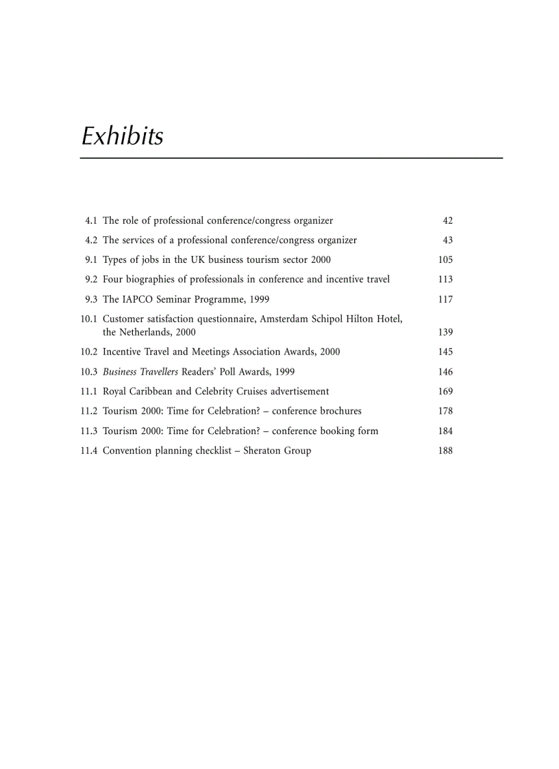 image for page Business Travel and Tourism