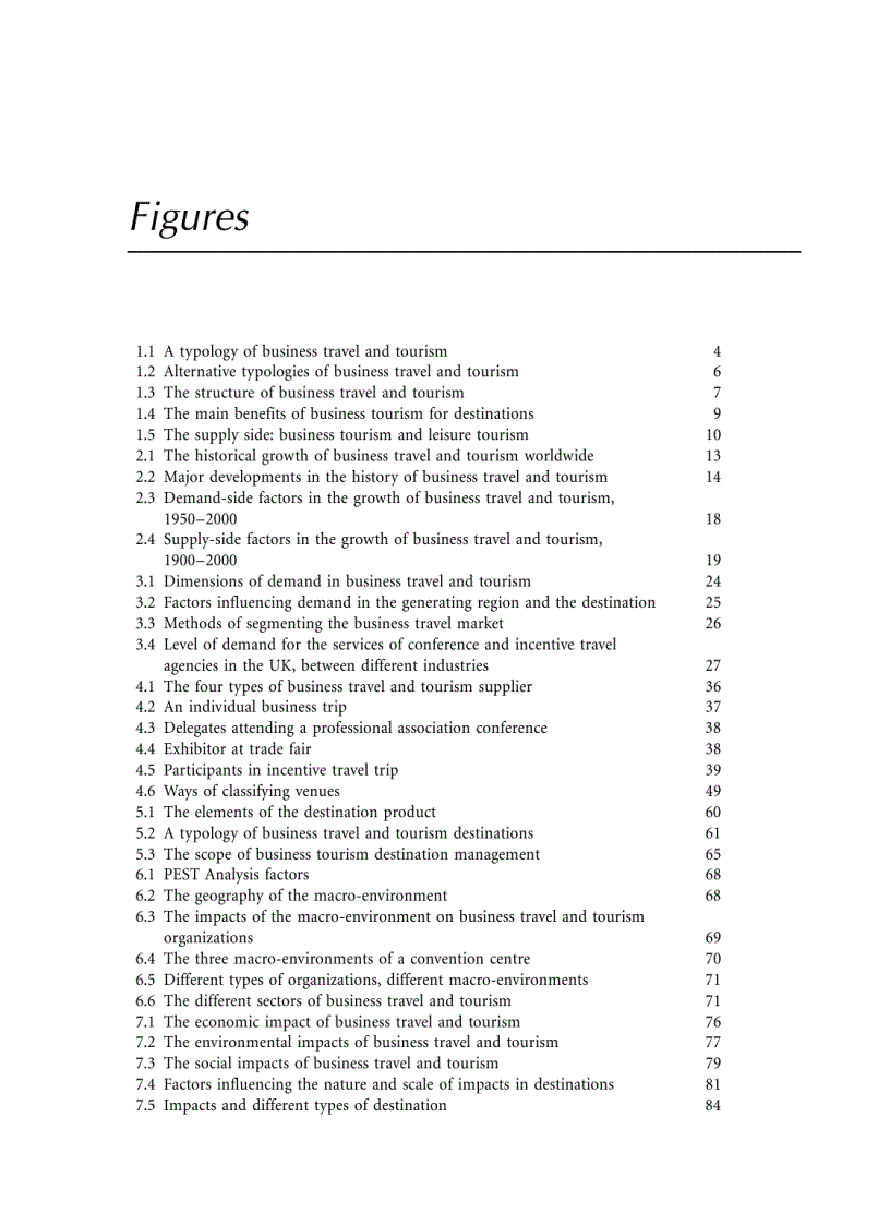 image for page Business Travel and Tourism