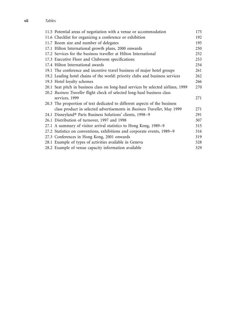 image for page Business Travel and Tourism