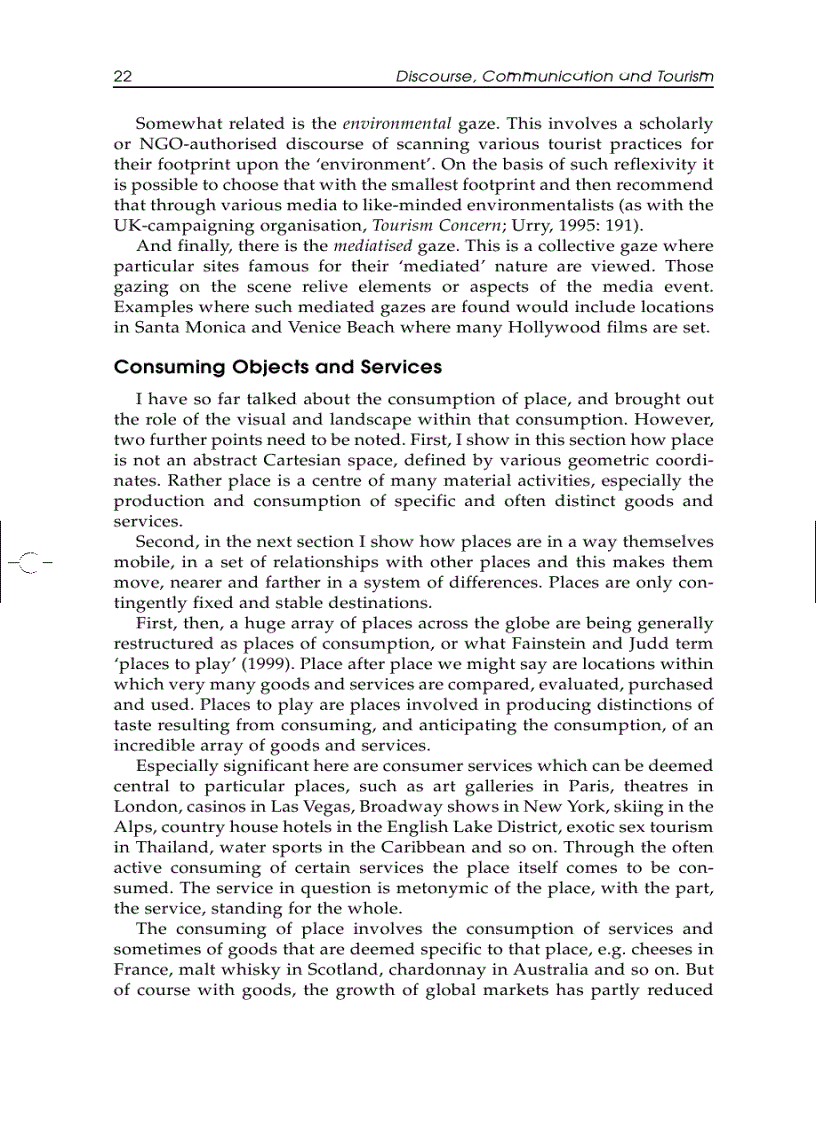 image for page Discourse Communication and Tourism 1