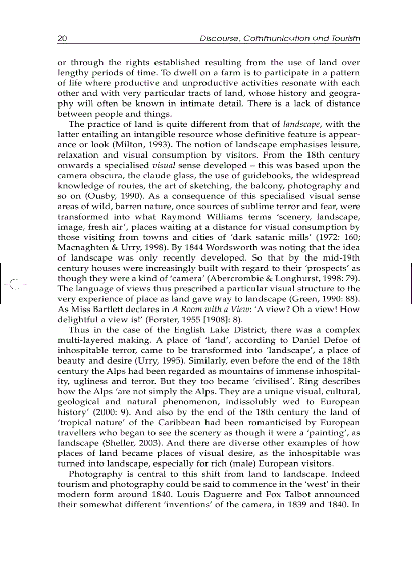 image for page Discourse Communication and Tourism 2