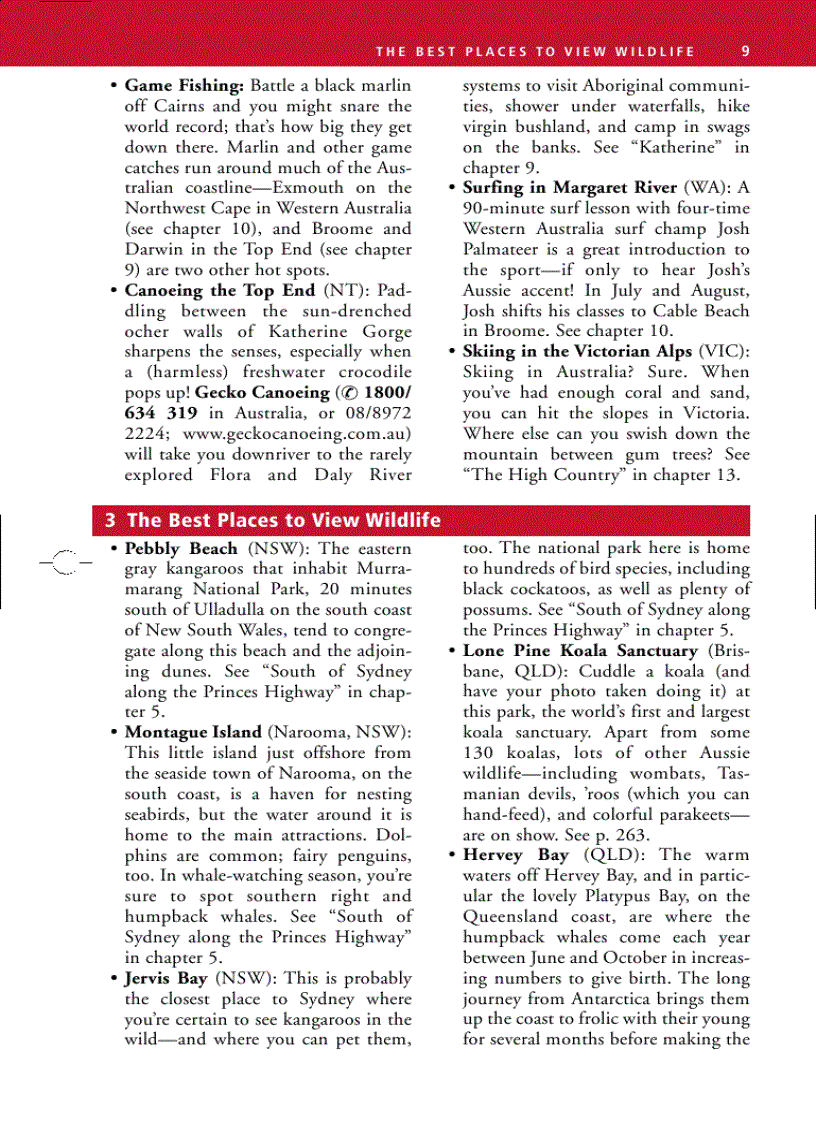 image for page Frommers Australia