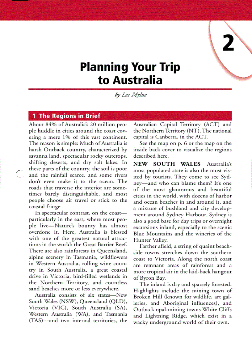 image for page Frommers Australia