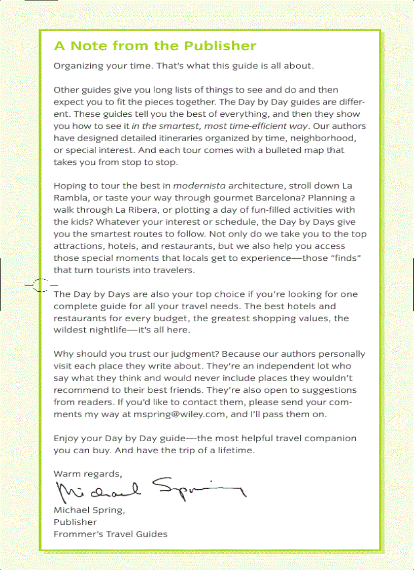 image for page Frommer s Barcelona Day by Day