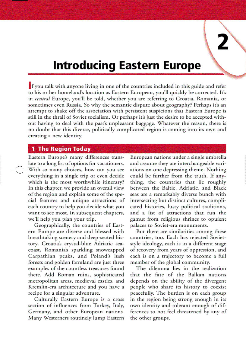 image for page Frommers Eastern Europe