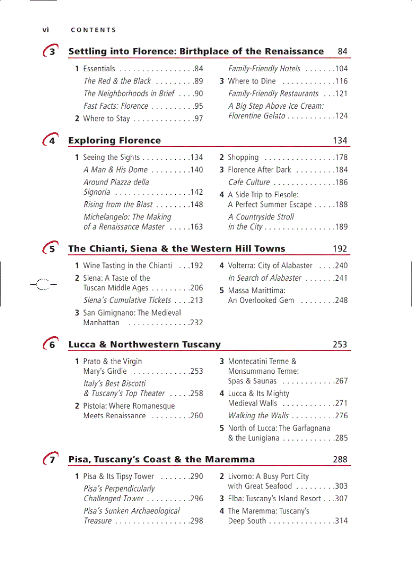 image for page Frommer s Florence Tuscany Umbria