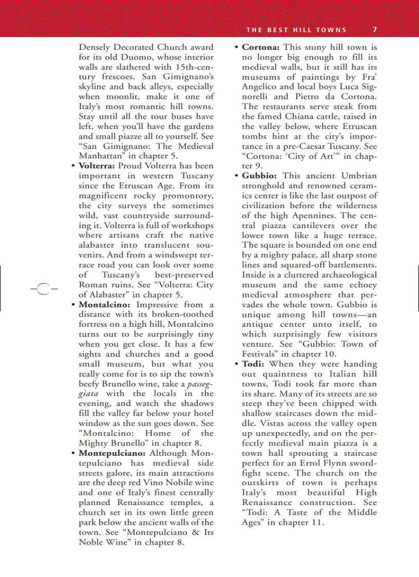 image for page Frommer s Florence Tuscany Umbria