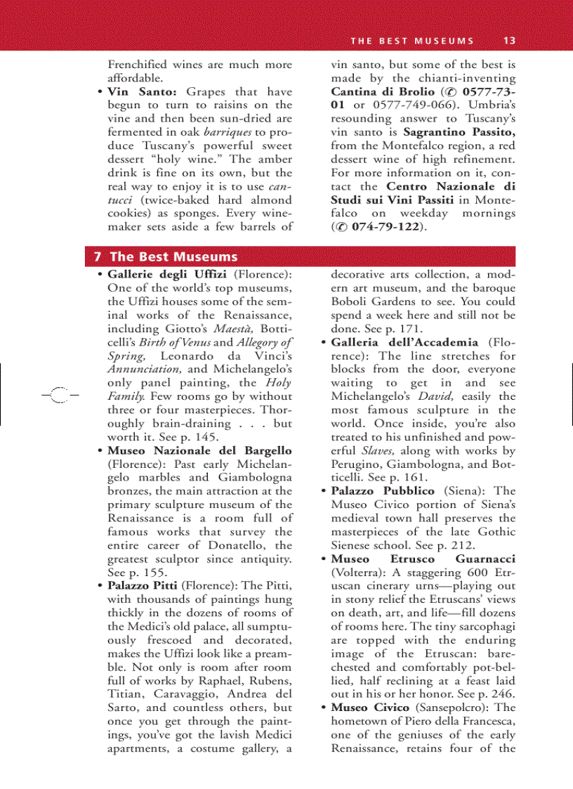 image for page Frommer s Florence Tuscany Umbria