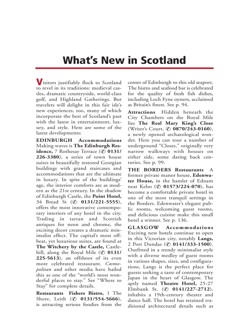 image for page Frommer s Scotland