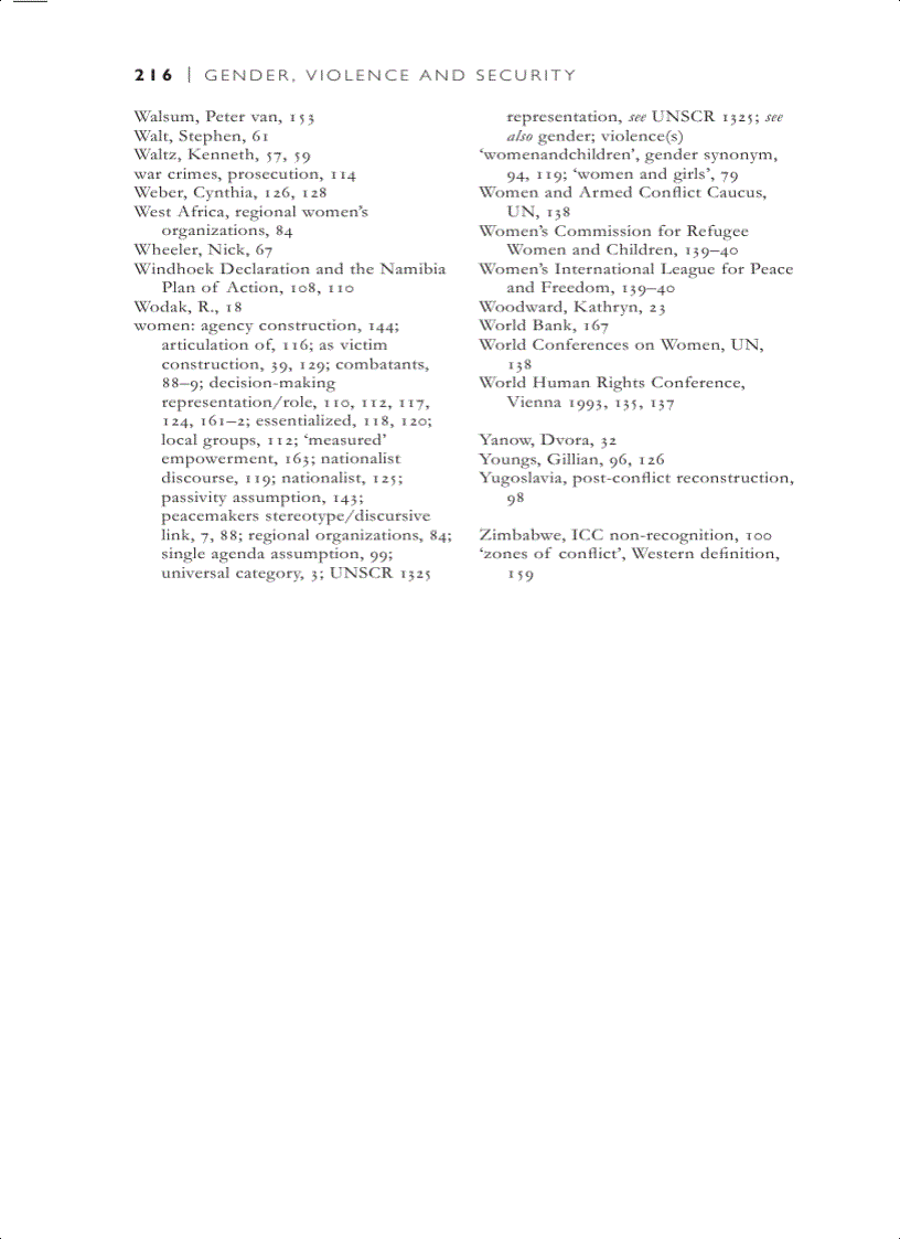 image for page Gender Violence and Security