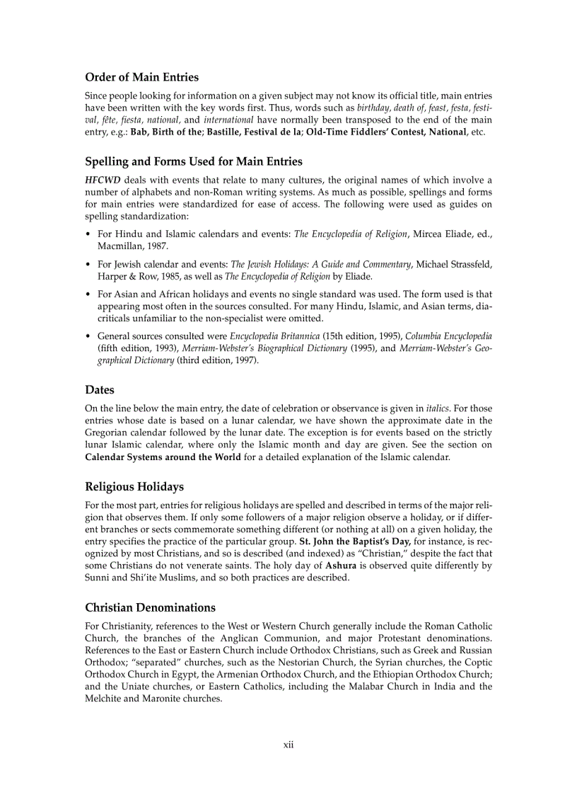 image for page Holidays Festivals and Celebrations of the World Dictionary 2005 II