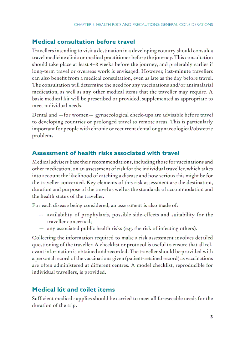 image for page International Travel and Health