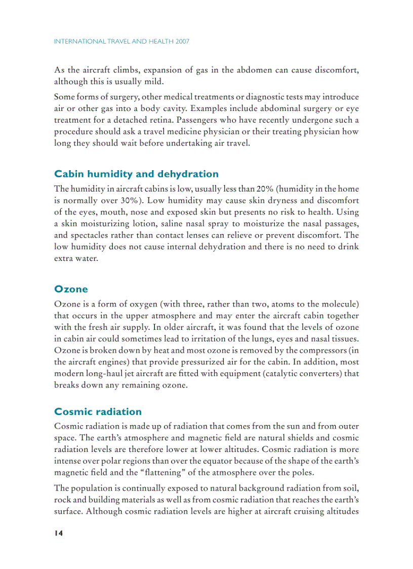 image for page International Travel and Health