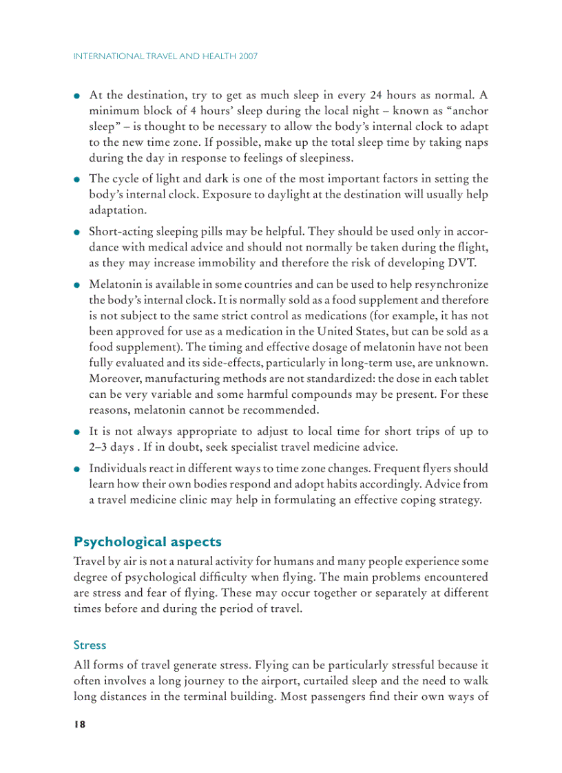 image for page International Travel and Health