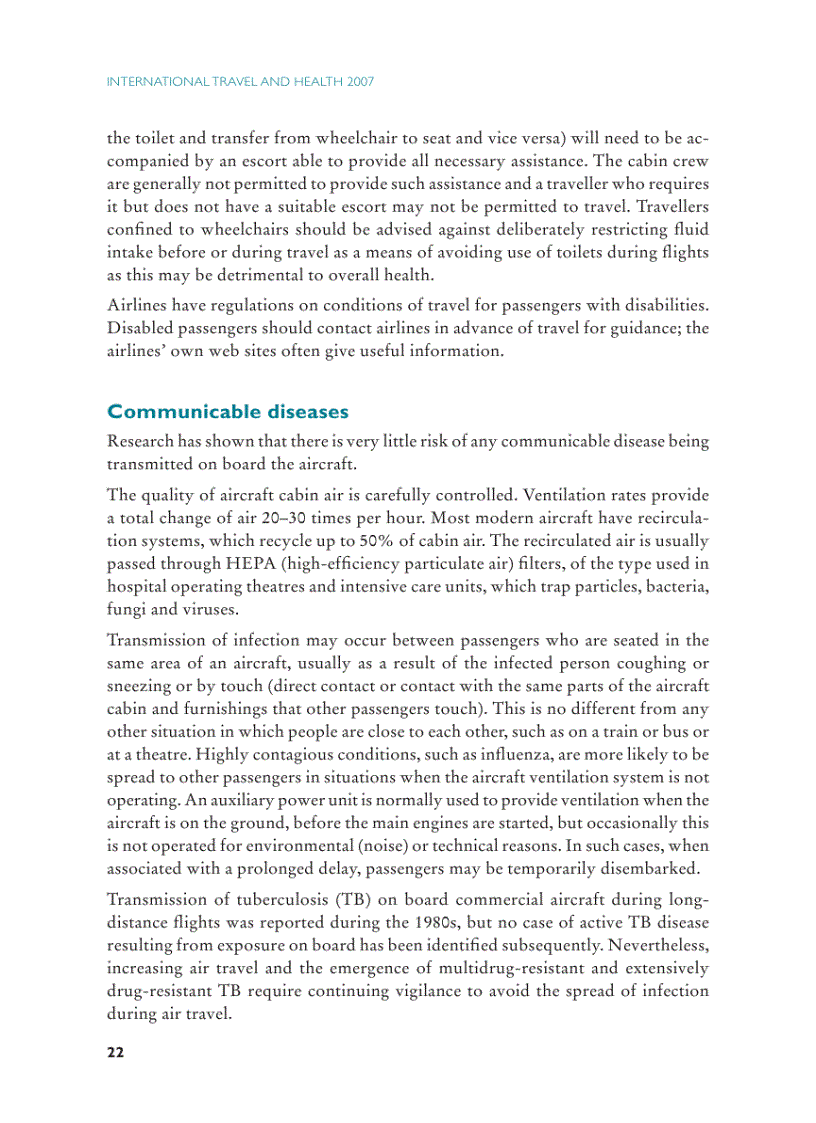 image for page International Travel and Health