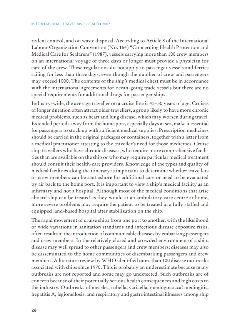 image for page International Travel and Health