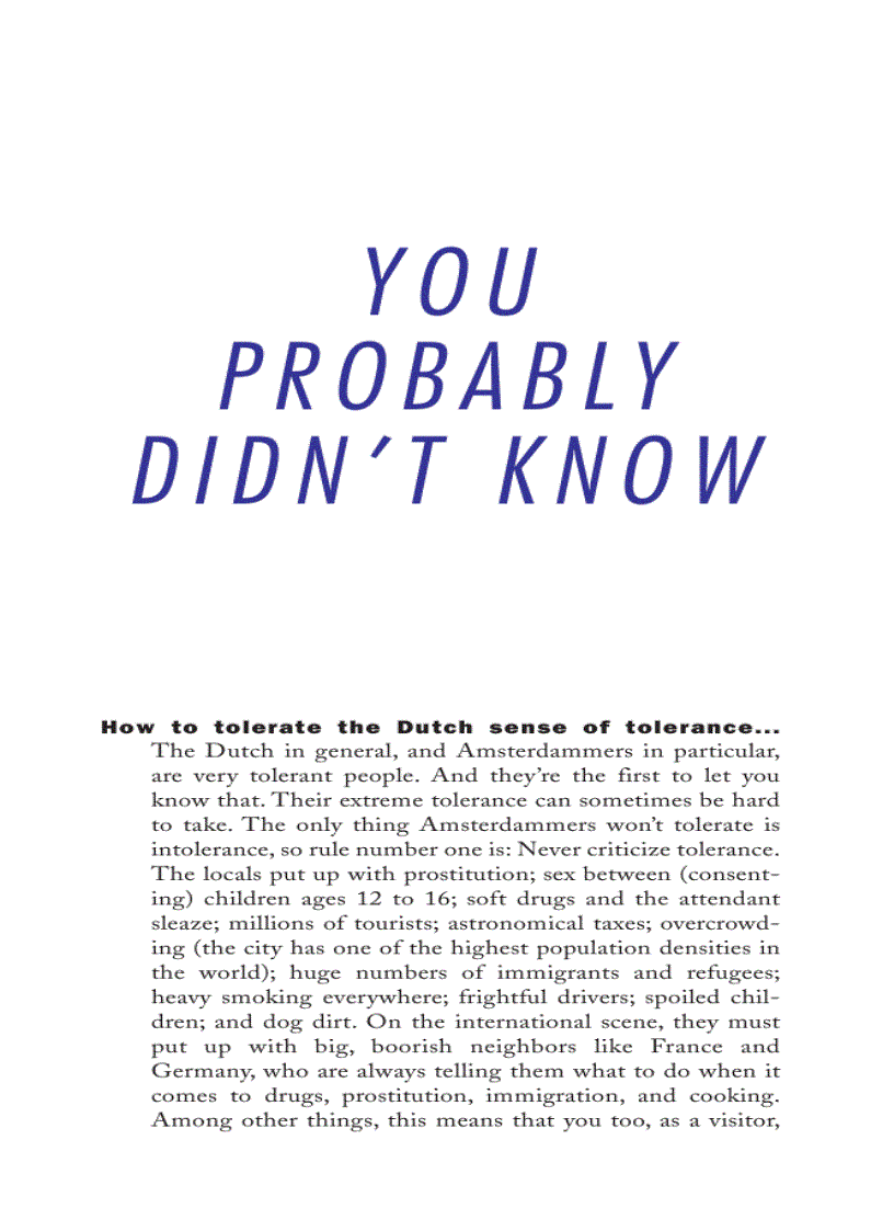 image for page Irreverent Guide to Amsterdam 5th Edition 1