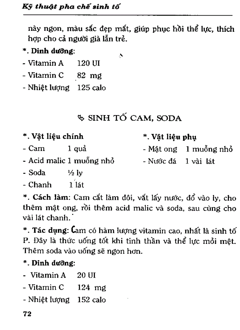 image for page Kỹ thuật pha chế sinh tố làm đẹp trị bệnh