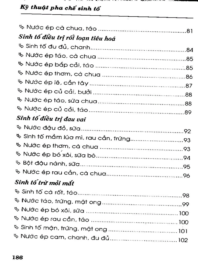 image for page Kỹ thuật pha chế sinh tố làm đẹp trị bệnh