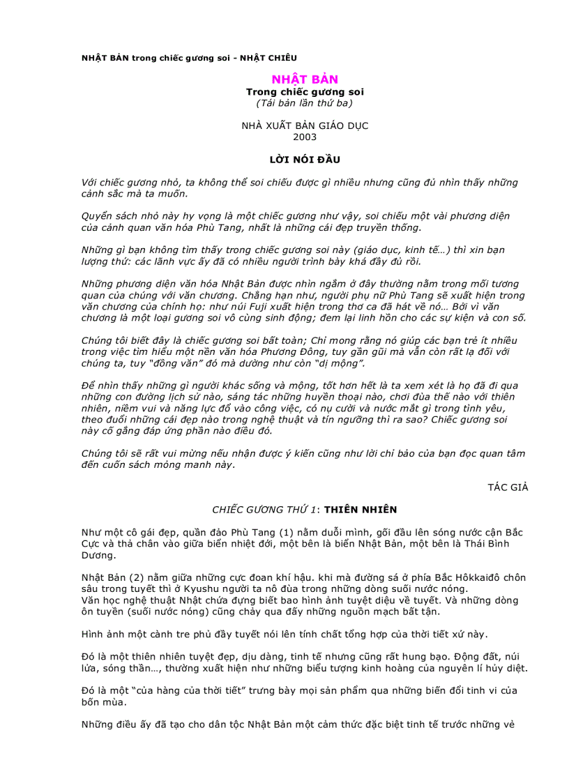 image for page Nhật Bản trong chiếc gương soi