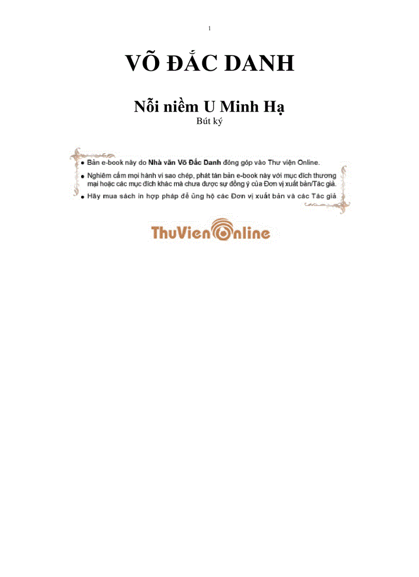 image for page Nỗi Niềm U Minh Hạ