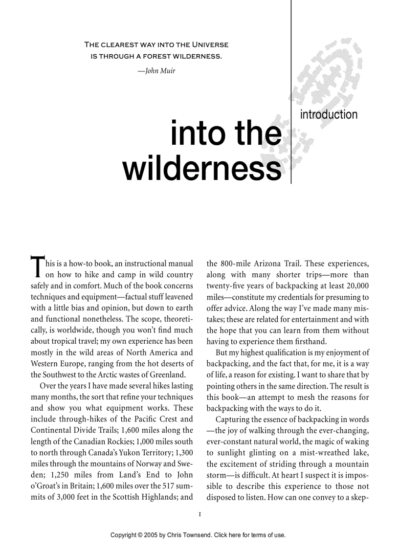 image for page The Backpackers Handbook 3rd Edition