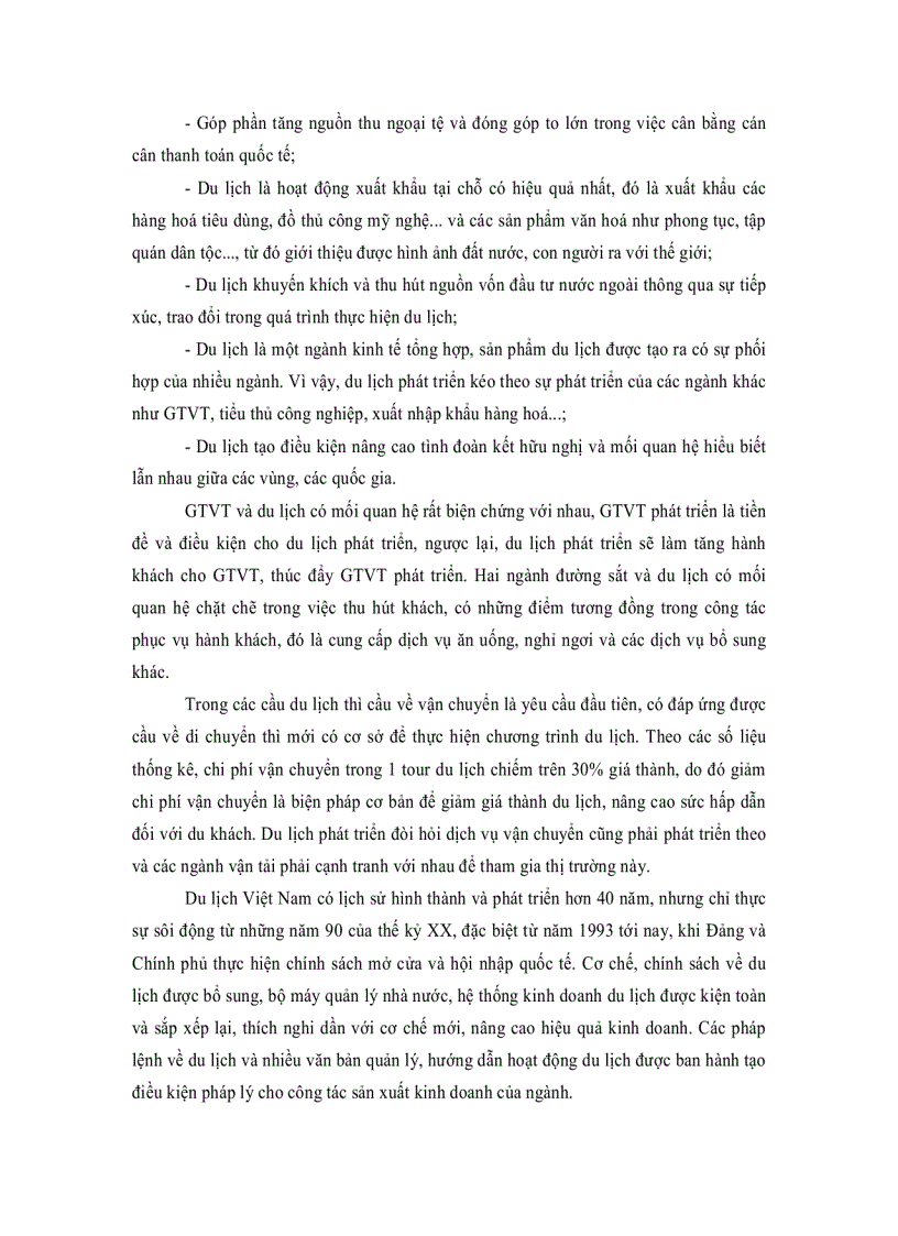 image for page Tổ chức vận chuyển hành khách và du lịch đường sắt