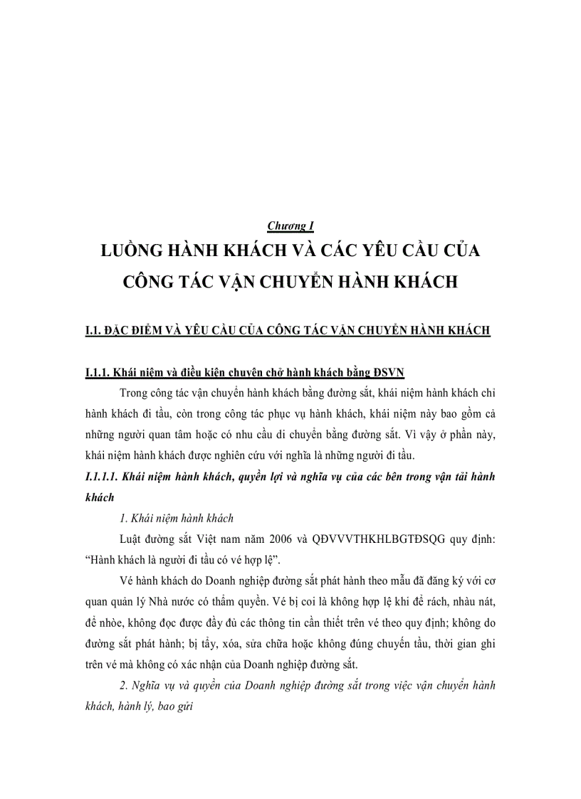 image for page Tổ chức vận chuyển hành khách và du lịch đường sắt