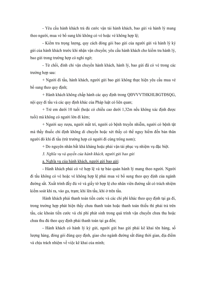 image for page Tổ chức vận chuyển hành khách và du lịch đường sắt