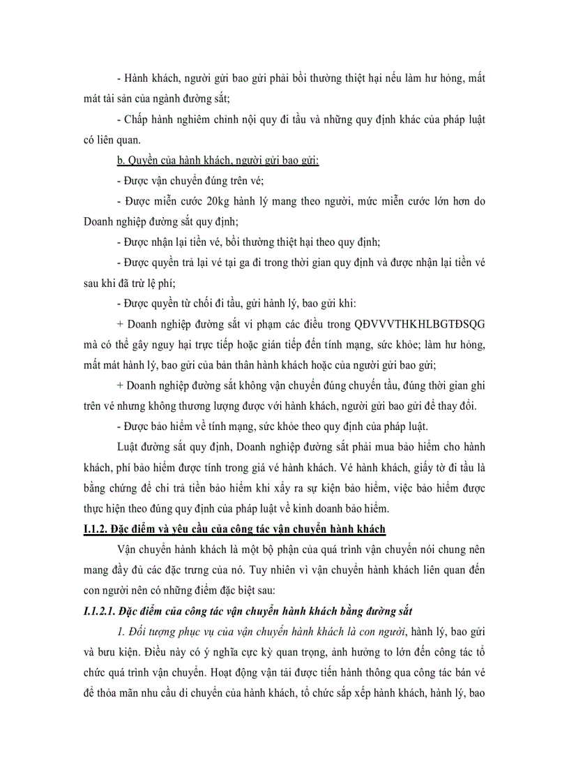 image for page Tổ chức vận chuyển hành khách và du lịch đường sắt
