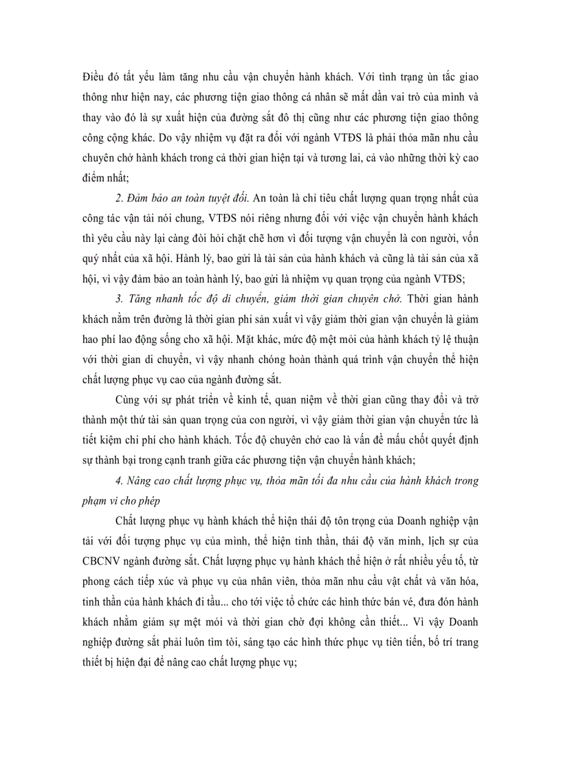 image for page Tổ chức vận chuyển hành khách và du lịch đường sắt