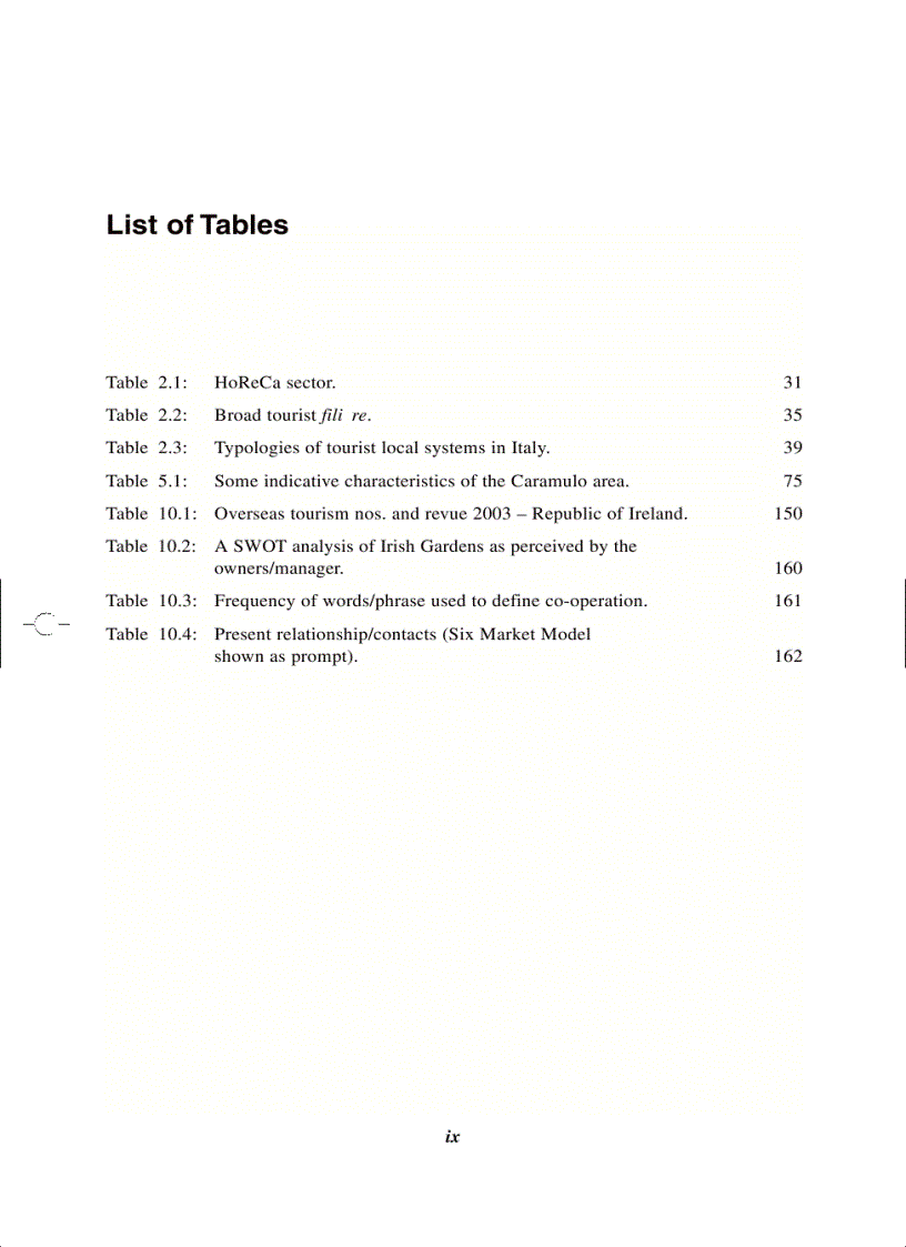image for page Tourism Local Systems and Networking Advances in Tourism Research