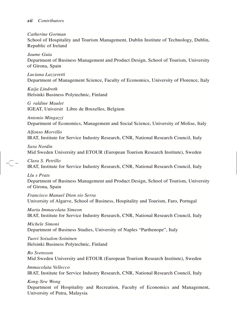 image for page Tourism Local Systems and Networking Advances in Tourism Research